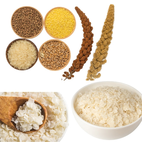 Millet and Rice Flakes