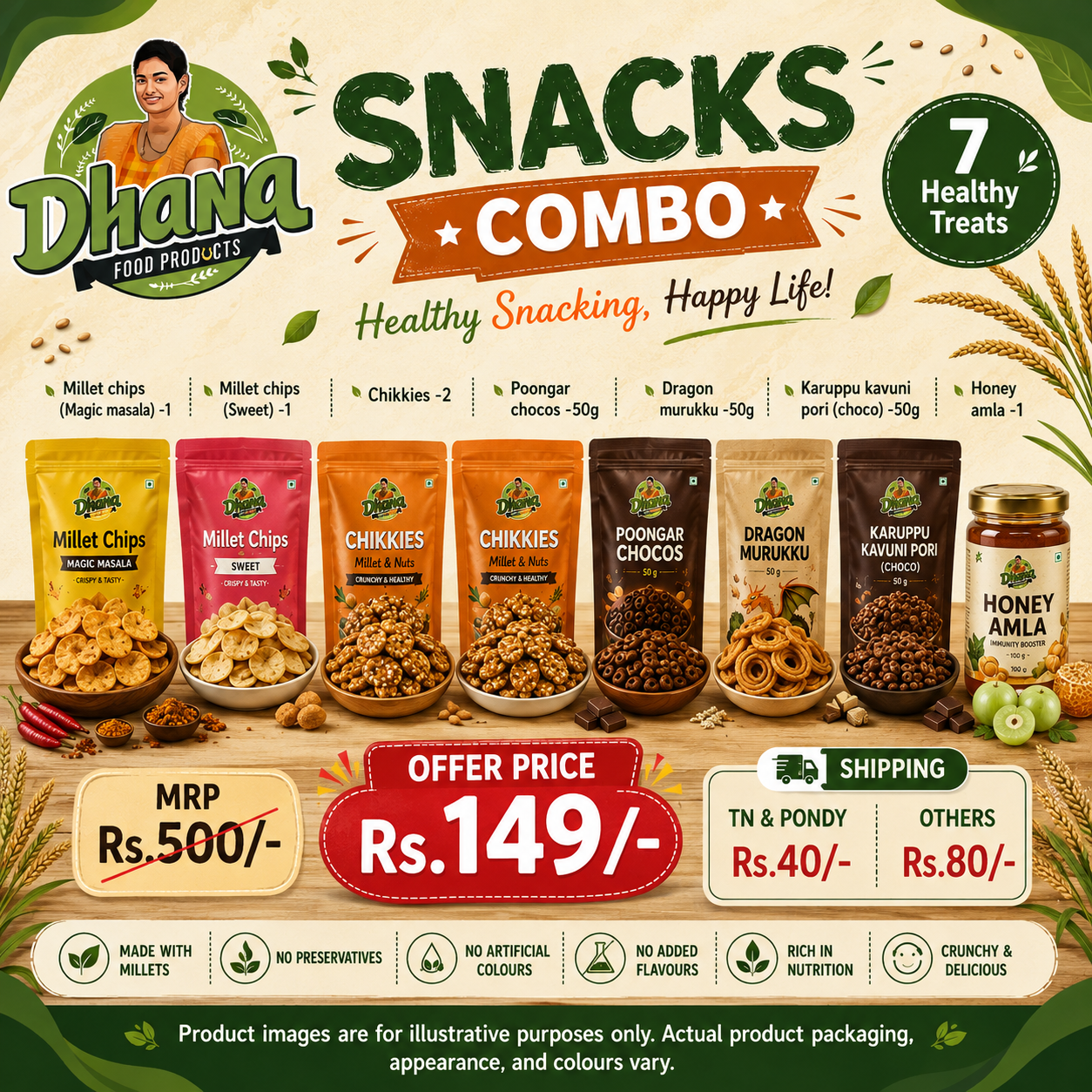 Snacks combo