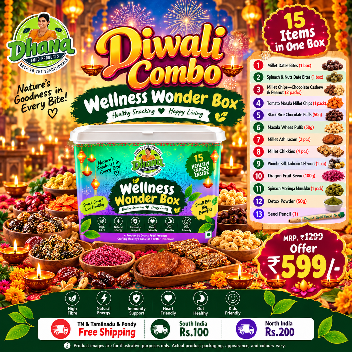 Diwali Combo - Wellness Wonder Box