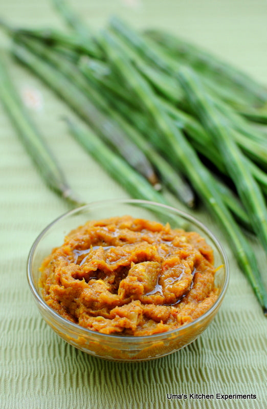 Drumstick Thokku - முருங்கைக்காய் தொக்கு