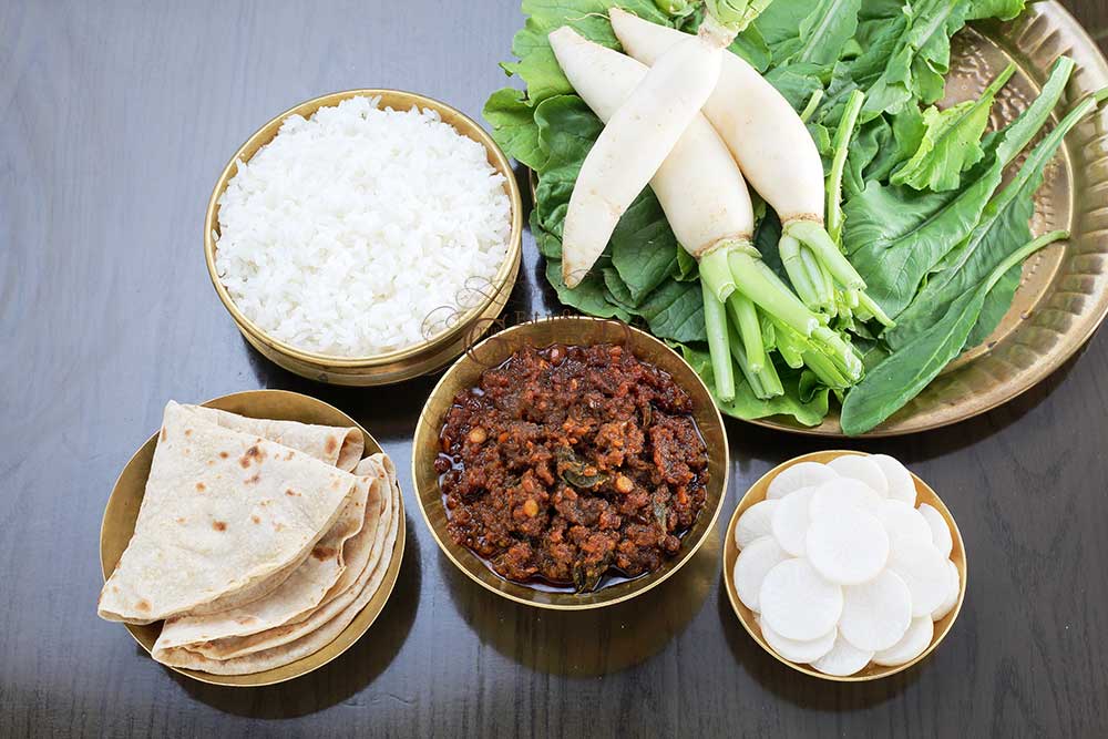 Radish Thokku - முள்ளங்கி தொக்கு