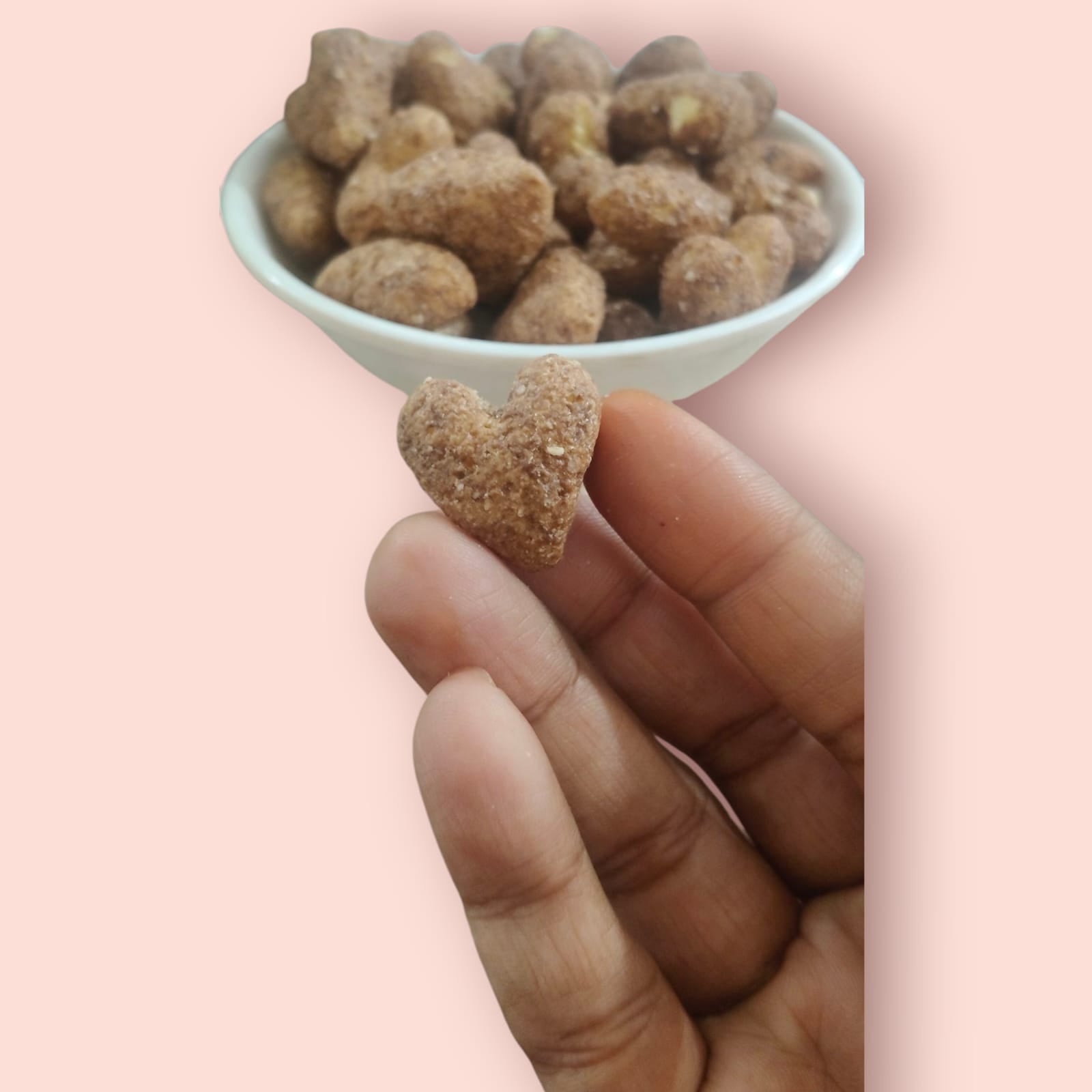 choco Cashew heart