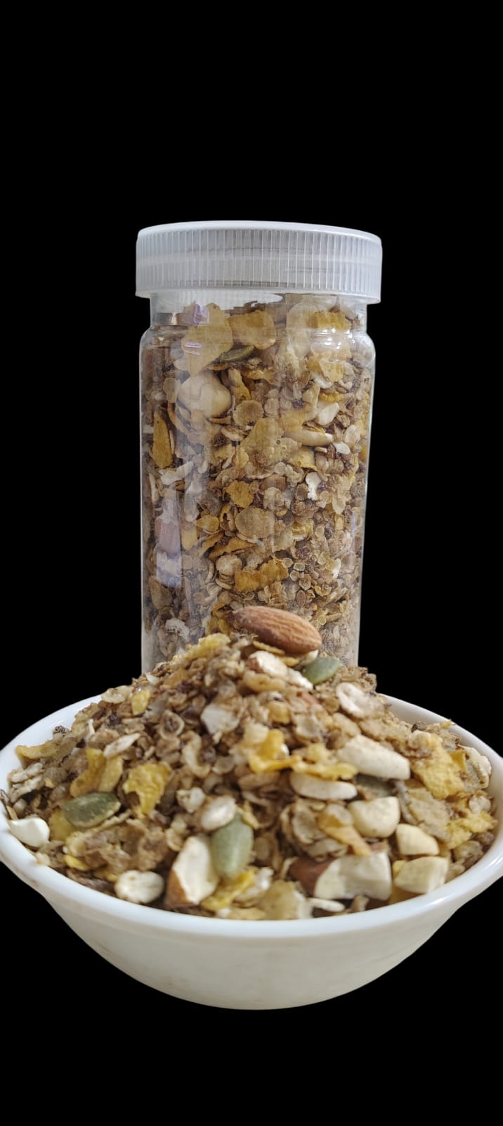 Millet honey museli