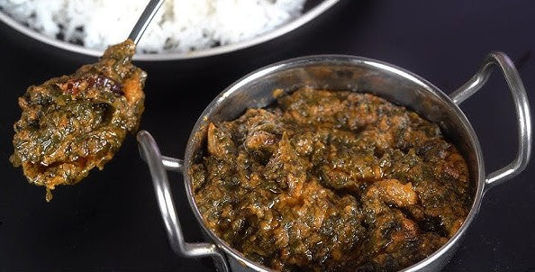 Amaranth greens leaves thokku(Thandu keerai) - தண்டுகீரை தொக்கு