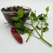 manathakkali keerai thokku-மணத்தக்காளி கீரை தொக்கு