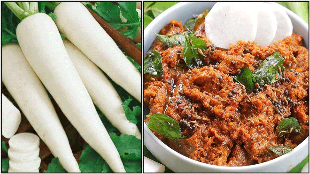 Radish Thokku - முள்ளங்கி தொக்கு