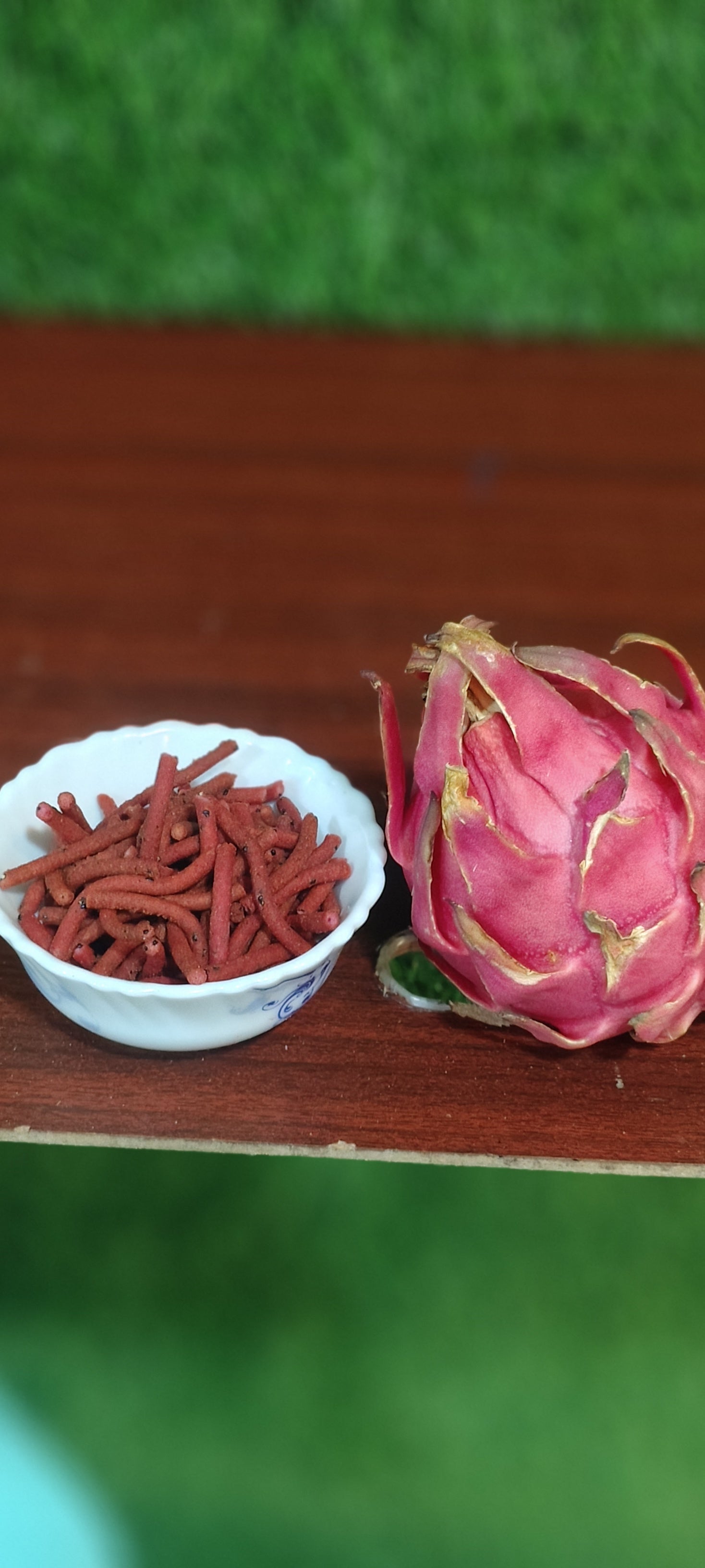 Dragon fruits traditional rice murukku- snacks