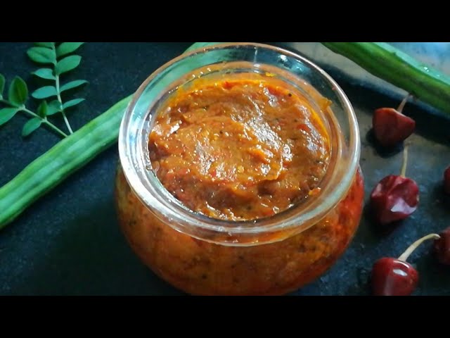 Drumstick Thokku - முருங்கைக்காய் தொக்கு