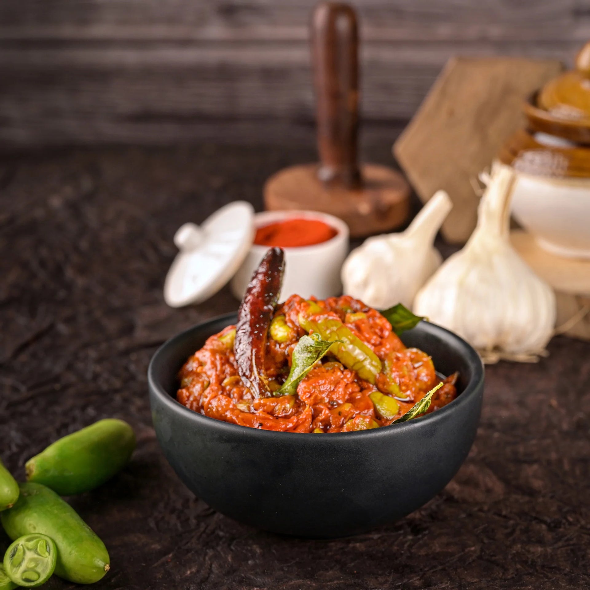 Ivy gourd Thokku - கோவைக்காய் தொக்கு