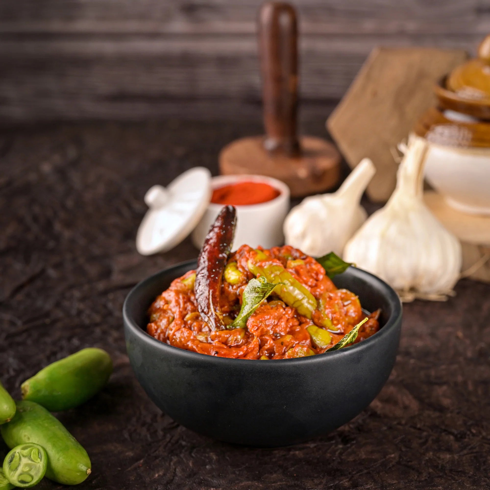 Ivy gourd Thokku - கோவைக்காய் தொக்கு